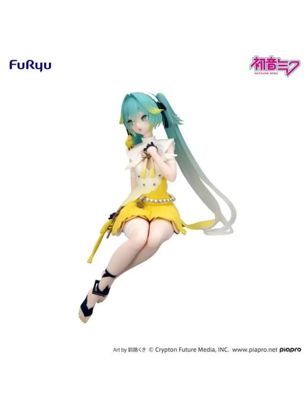 FuRyu Hatsune Miku Figure Yellow Excelsior Contact Vocaloid Bird